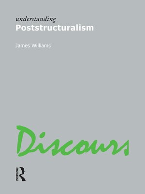 cover image of Understanding Poststructuralism